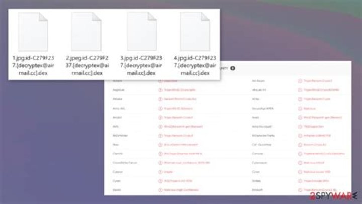 Dex File ☣ Virus — How to remove & decrypt [decryptex@airmail.cc].Dex?
