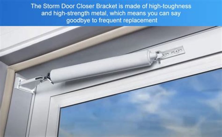 How do you close a storm door closer?