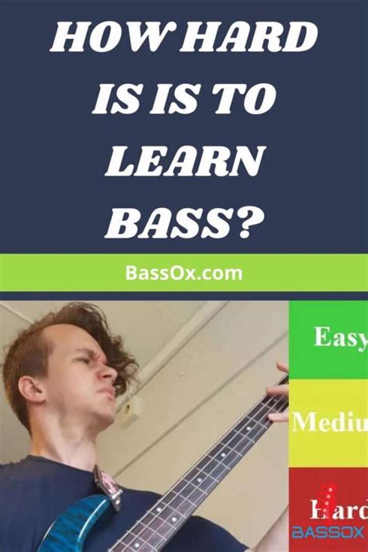How hard is it to learn bass guitar?