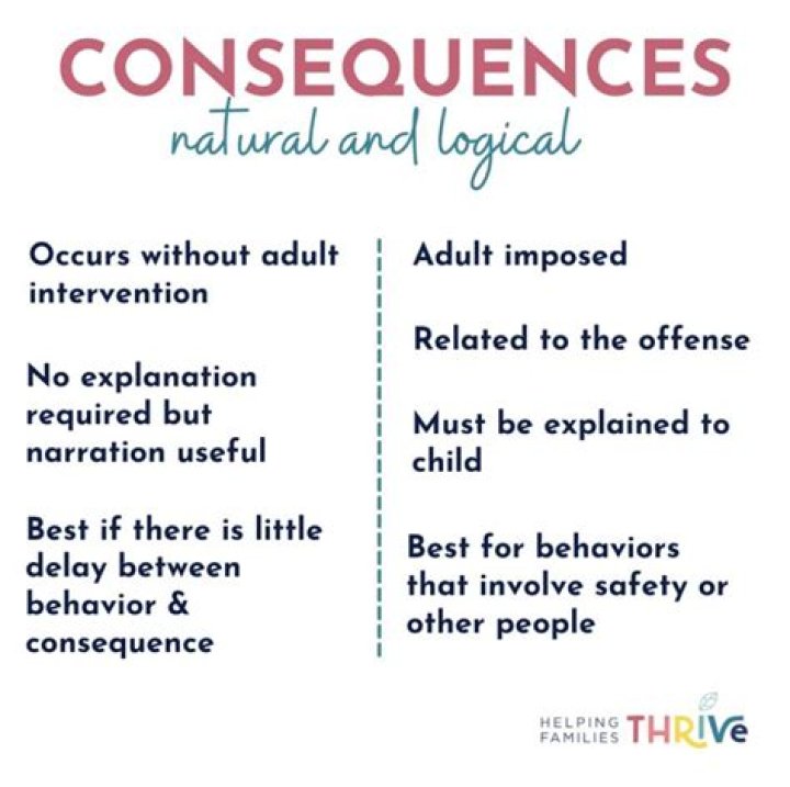 What is logical consequences in counseling?